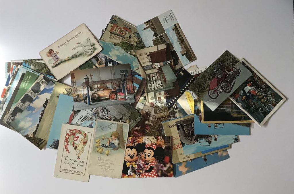 $5.00 for 100 pcs of Vintage Postcards