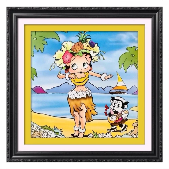 Duke, Duke, Duke and Betty Boop Hawaiian style