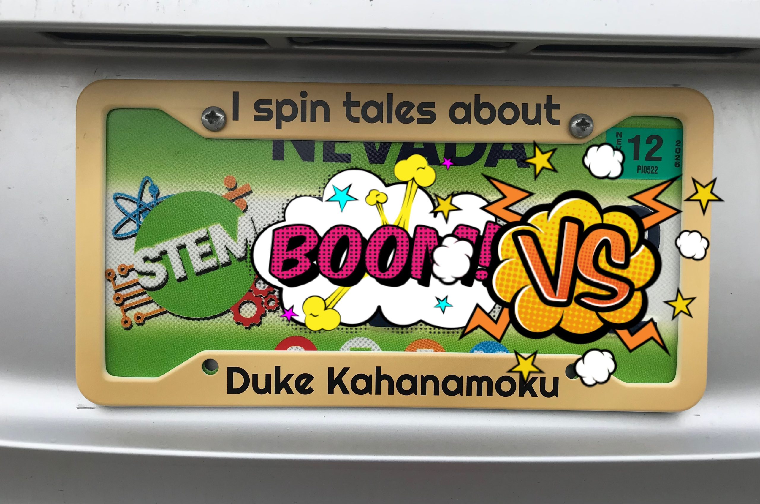 My Plate Frame is about Duke