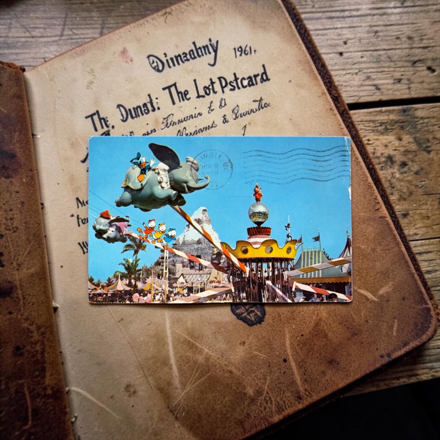 Disneyland 1961: The Lost Postcard