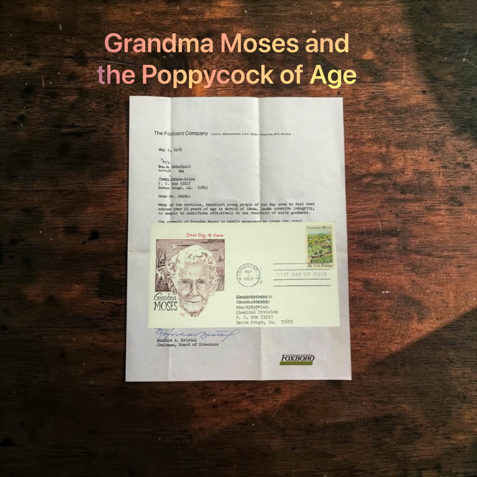 Grandma Moses and the Poppycock of Age
